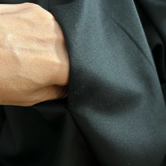 NEW Torrid Plus Size 00 Black Midi Dress Casual Pockets Stretch Party Cocktail - Picture 2 of 11